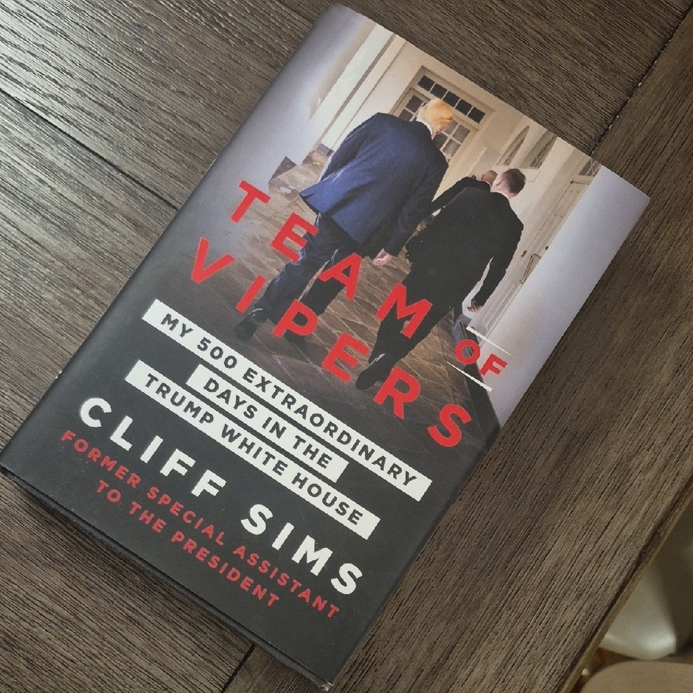 Team of Vipers Book by Cliff Sims